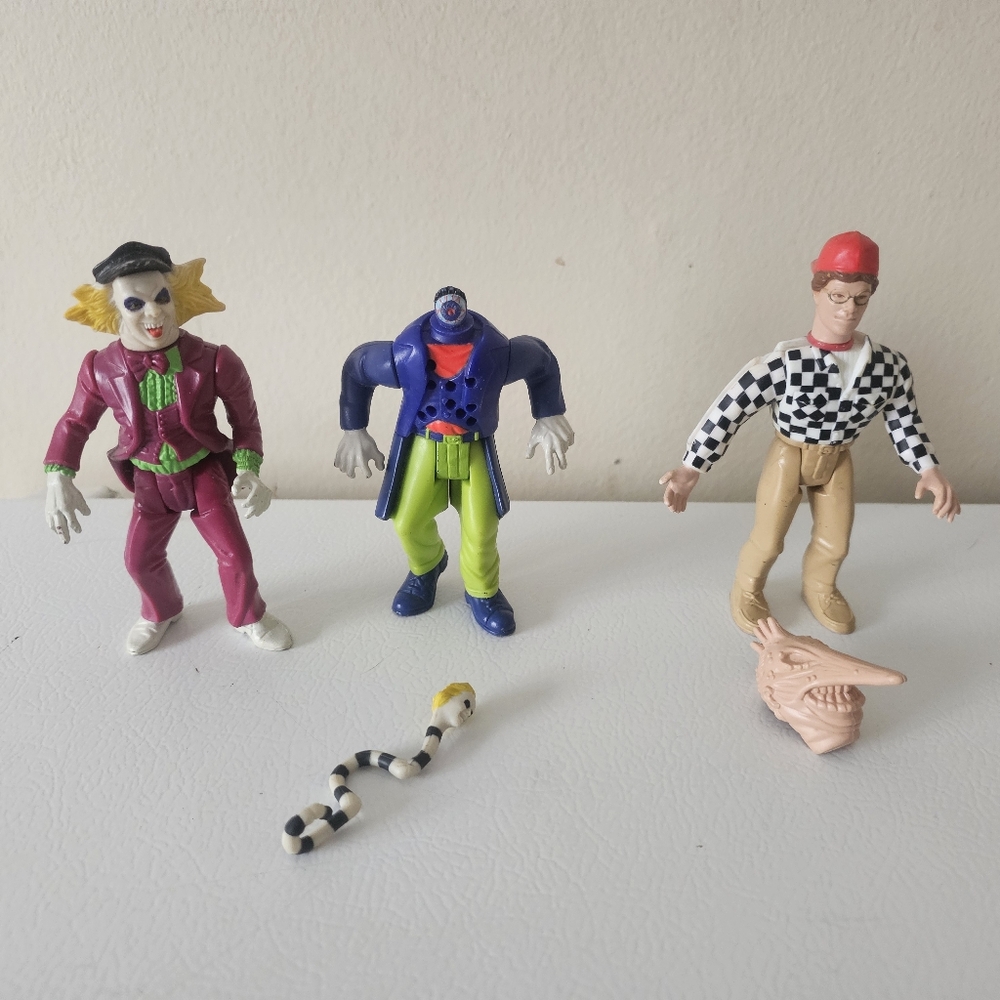1989 Vintage Kenner Beetlejuice Action Figures
